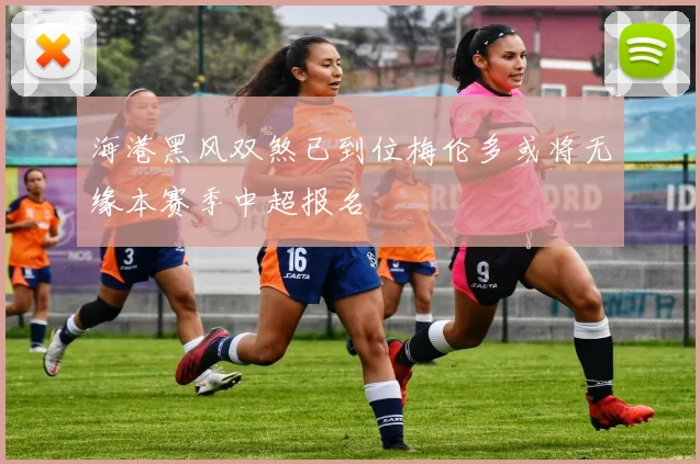 海港黑风双煞已到位梅伦多或将无缘本赛季中超报名